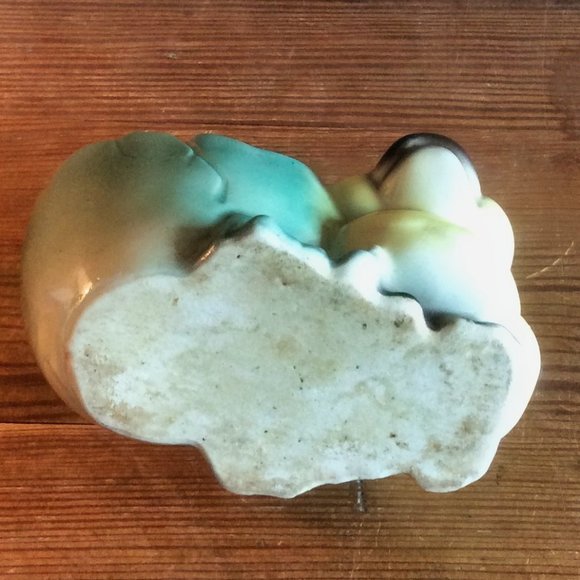 Vintage Shawnee Pottery Small Planter Cute Duck Hatching From Egg - Picture 6 of 6